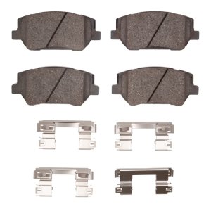 Hyundai Santa Fe Brake Pads - Front - R1 Concepts - Ceramic - 2020